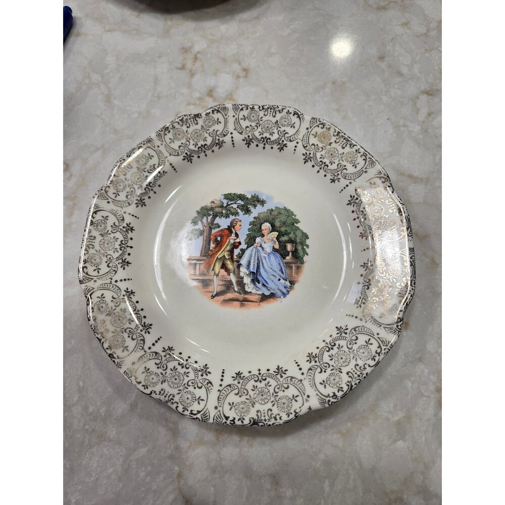 1 Sabin SA B4 22K Saucer 6" USA Replacement Dish China Serving Kitchen